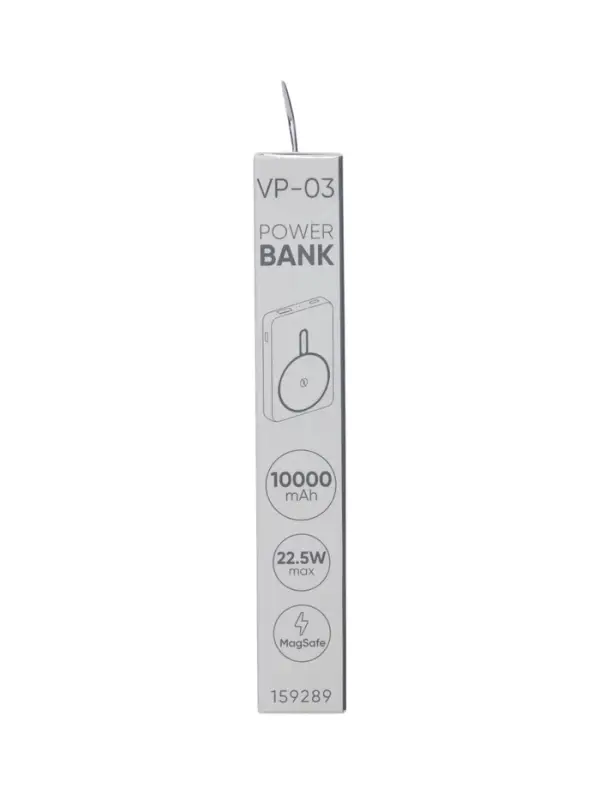 Внешний аккумулятор VIXION PRO VP-03, 10000 мАч, MagSafe, USB+Type-C, быстрая зарядка