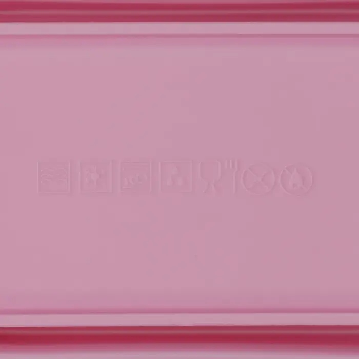 Контейнер складной с крышкой Доляна «Коста», 500 мл, 16×10×6 см, цвет розовый Контейнер складной с крышкой Доляна «Коста», 500 мл, 16×10×6 см, цвет розовый