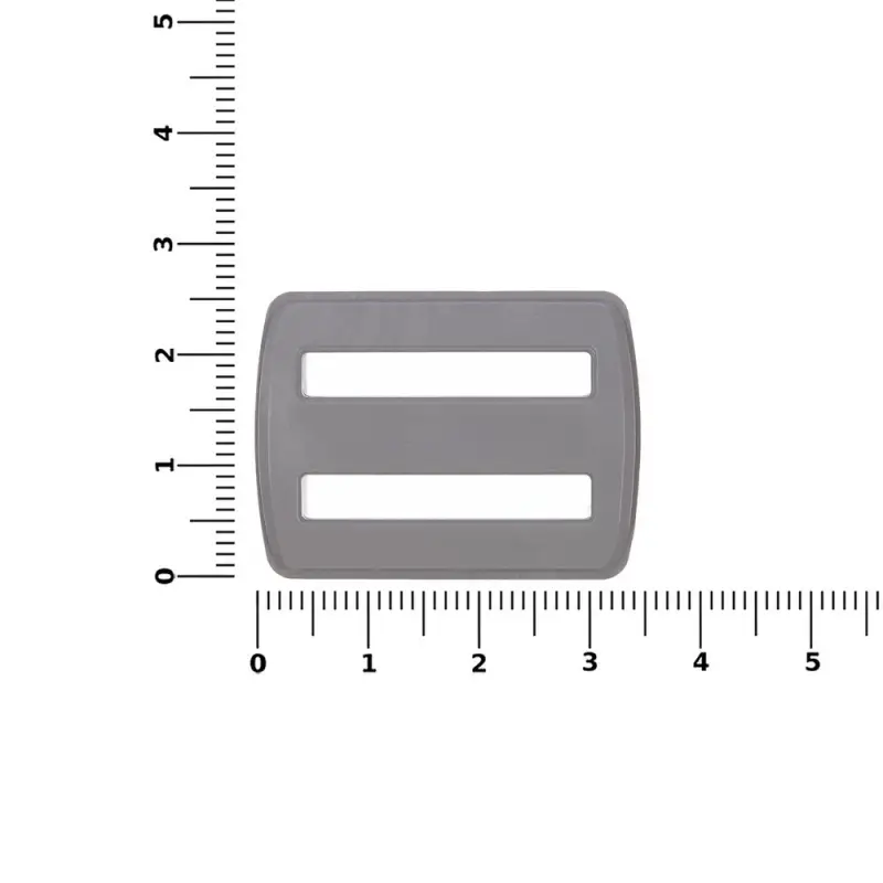 Пряжка — регулятор ремня Fermo, серая Пряжка — регулятор ремня Fermo, серая