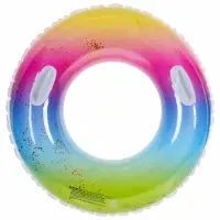 Круг для плавания &laquo;Летний движ&raquo;, d=90 см, с ручками