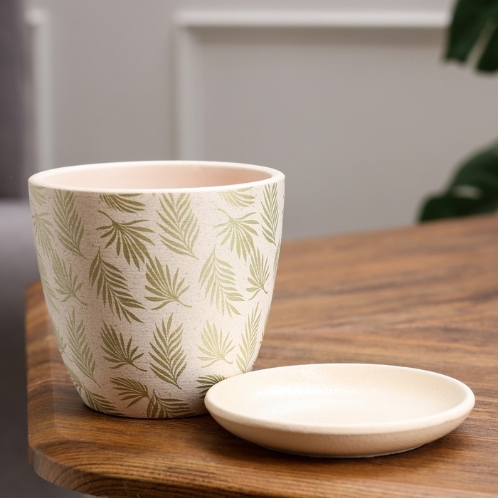 Горшок цветочный Горшок цветочный "Пальма" золото крокус №1 0,7 л