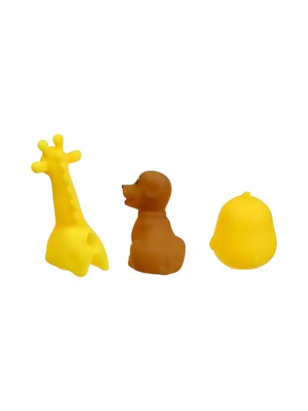 Резиновые игрушки для ванны Крошка Я &laquo;Малыши&raquo;, с пищалкой, в наборе 6 шт.