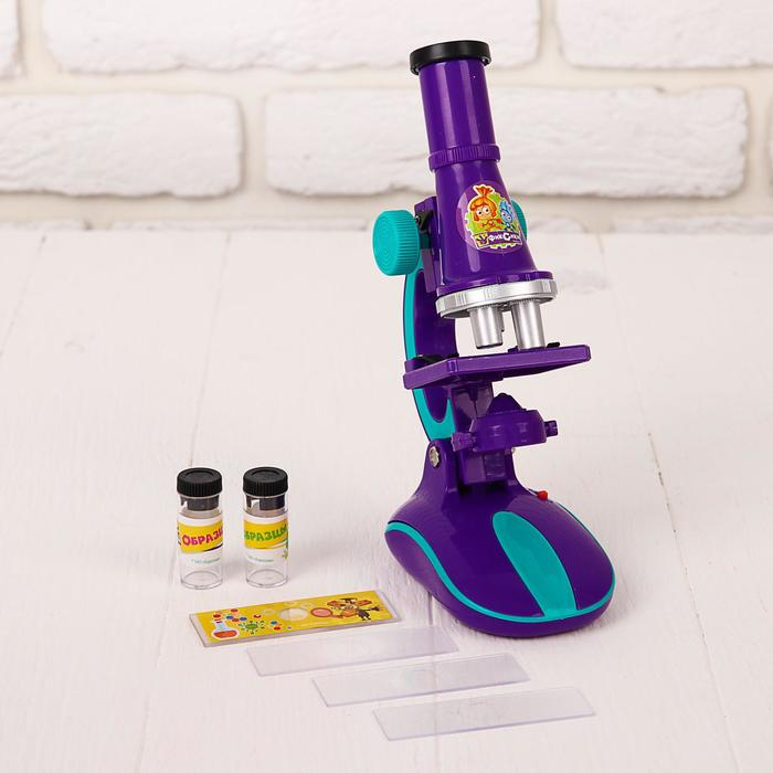 Микроскоп ФИКСИКИ с набором для исследований, свет, МИКС Микроскоп ФИКСИКИ с набором для исследований, свет, МИКС