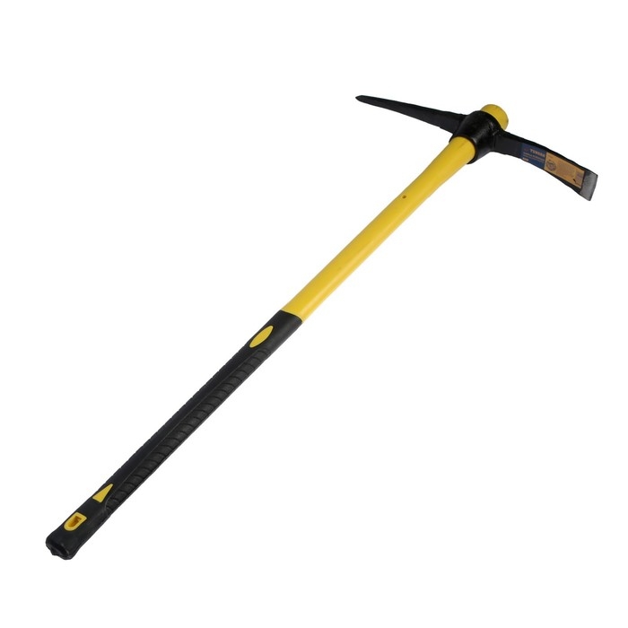 Кирка ТУНДРА, кованая, фиберглассовая рукоятка 900 мм, 1000 г Кирка ТУНДРА, кованая, фиберглассовая рукоятка 900 мм, 1000 г