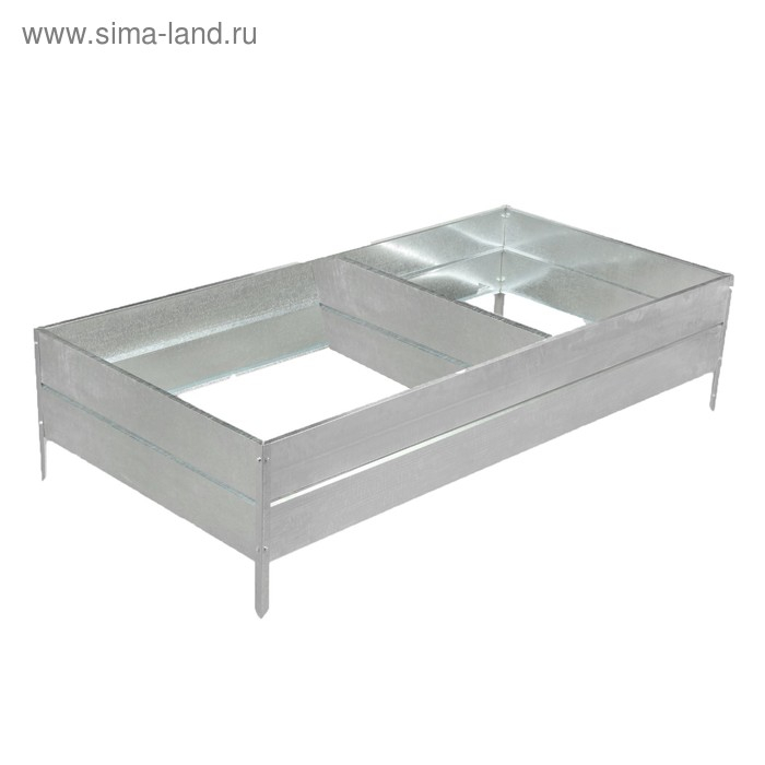 Грядка оцинкованная, 390 × 100 × 34 см, Greengo Грядка оцинкованная, 390 × 100 × 34 см, Greengo