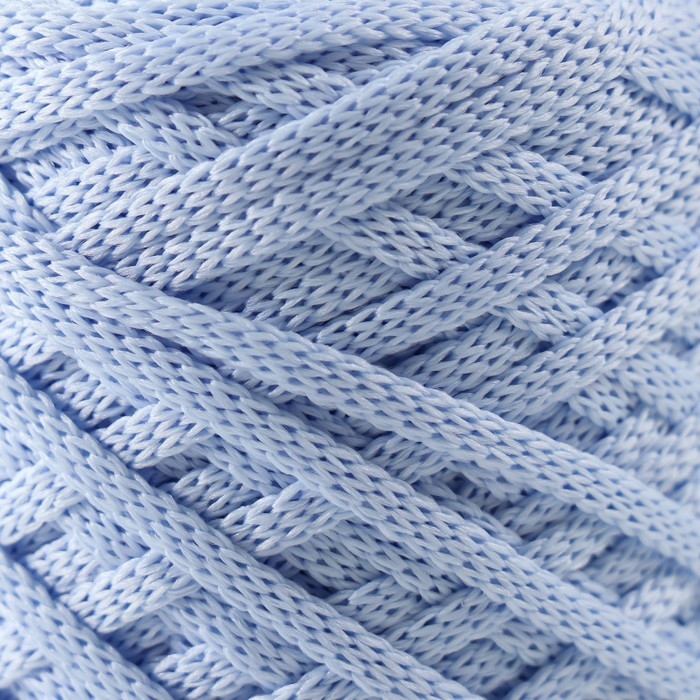 Шнур плоский 3 мм полиэфирный в клубках 100м/170г (+/- 5%) нежно голубой - 17 Шнур плоский 3 мм полиэфирный в клубках 100м/170г (+/- 5%) нежно голубой - 17