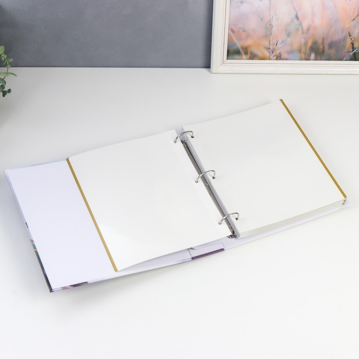 Фотоальбом 50 магнитных листов (100стр) Фотоальбом 50 магнитных листов (100стр) "Веточка" 23х28 см