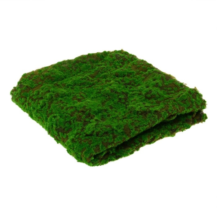 Мох искусственный, декоративный, полотно 1 × 1 м, рельефный, камни, Greengo Мох искусственный, декоративный, полотно 1 × 1 м, рельефный, камни, Greengo