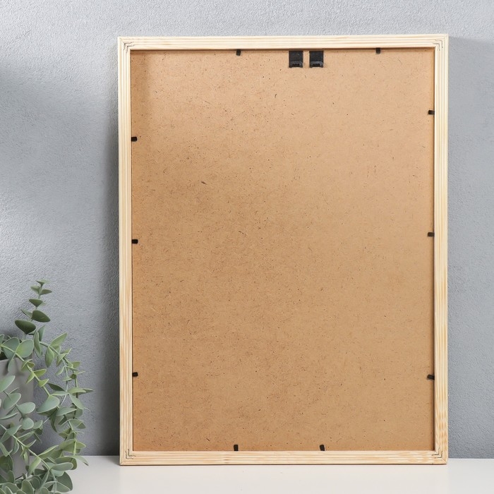 Фоторамка дерево Sasha 30х40 см неокрашенная (пластиковый экран) Фоторамка дерево Sasha 30х40 см неокрашенная (пластиковый экран)