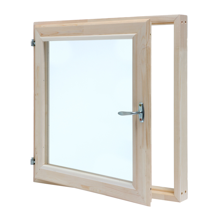 Окно, 60×60см, двойное стекло ХВОЯ Окно, 60×60см, двойное стекло ХВОЯ