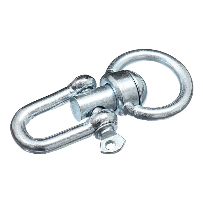 Вертлюг бычий со скобой (длина-10,5 см, ширина-5,5 см) Вертлюг бычий со скобой (длина-10,5 см, ширина-5,5 см)