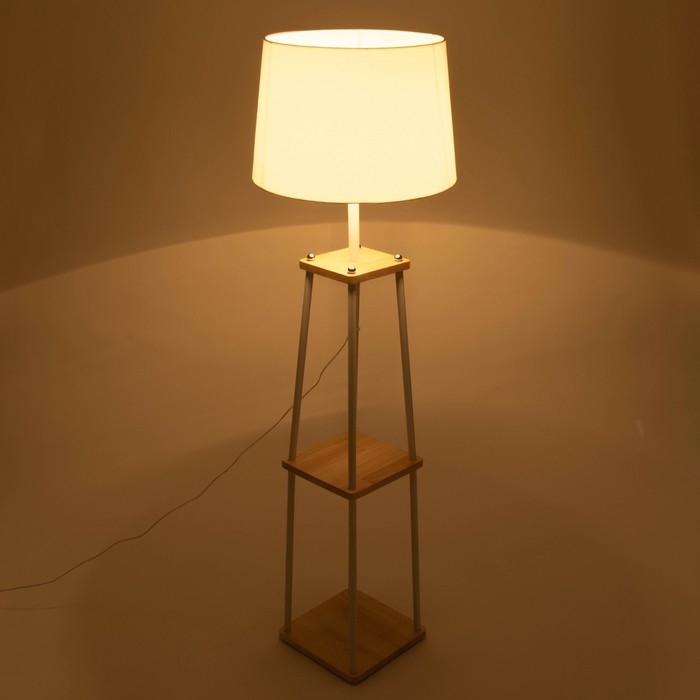 Торшер 88206/1 E27 40Вт белый 45х45х159 см