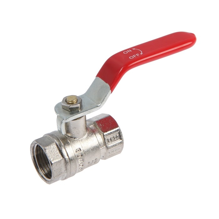 Кран шаровой ZEIN engr, внутренняя 1/2 Кран шаровой ZEIN engr, внутренняя 1/2", PN 4, для холодной воды, 5-45°С, рычаг, цинк