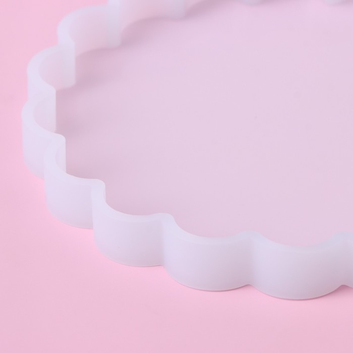 Молд Доляна &laquo;Блоссом&raquo;, силикон, d=14,5 см, прозрачный