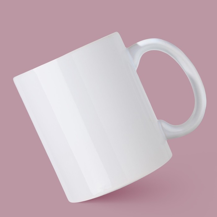 Кружка керамическая «Вся в батю», 320 мл, цвет белый Кружка керамическая «Вся в батю», 320 мл, цвет белый