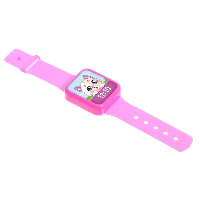 Игровой набор «Принцесса Фиалка»: телефон, часы, русская озвучка, цвет розовый Игровой набор «Принцесса Фиалка»: телефон, часы, русская озвучка, цвет розовый