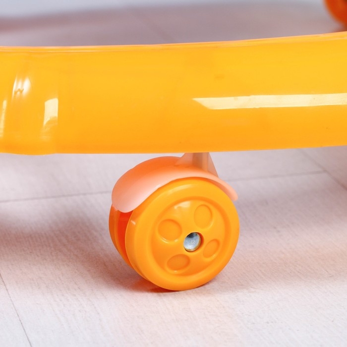 Ходунки «Солнышко», звуковые эффекты, цвет оранжевый