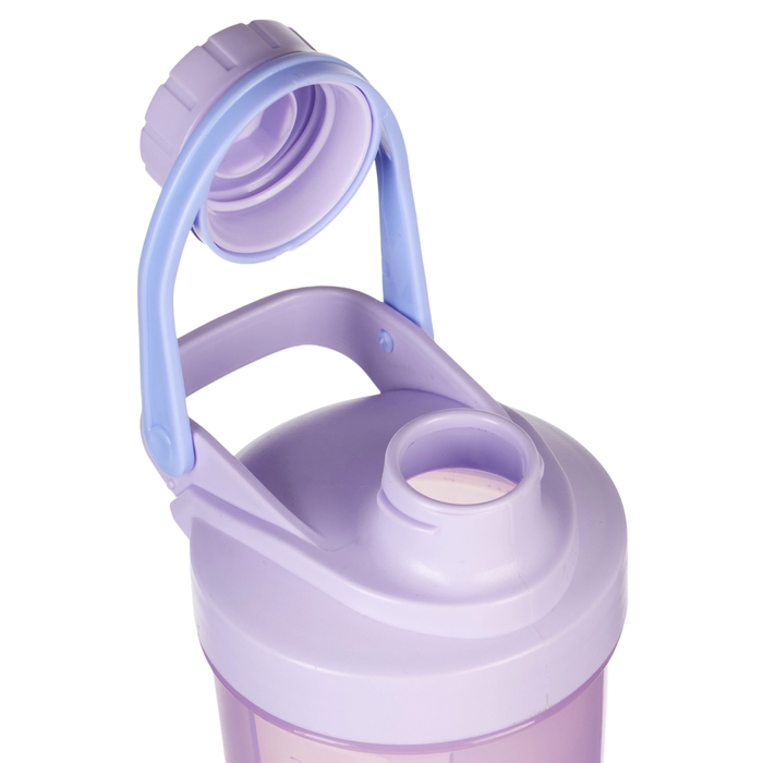 Шейкер, 700 мл Шейкер, 700 мл "Мастер К", 23.5 х 11 см, сиреневый