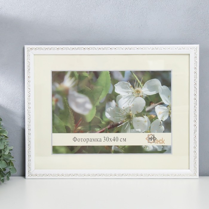 Фоторамка пластик 30х40 см 2315-1105-1G Фоторамка пластик 30х40 см 2315-1105-1G