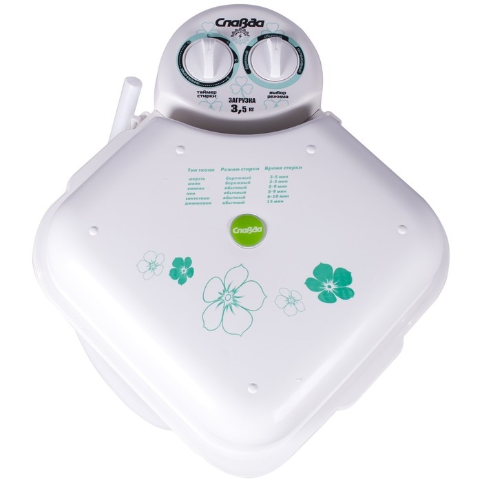 Стиральная машина  Стиральная машина "Славда" WS 35 E, класс А, 3.5 кг, п/автомат, белая