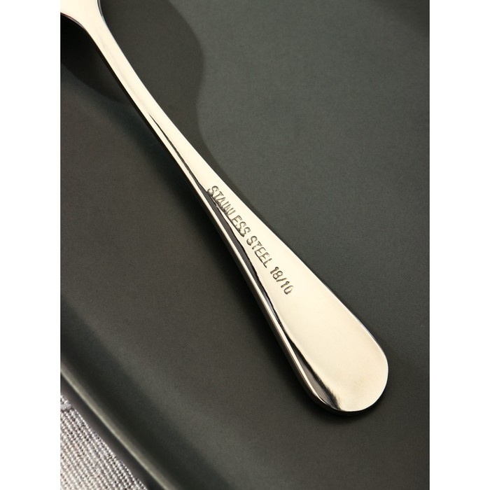 Ложка для мороженого из нержавеющей стали Magistro, длина 13 см, цвет серебряный Ложка для мороженого из нержавеющей стали Magistro, длина 13 см, цвет серебряный