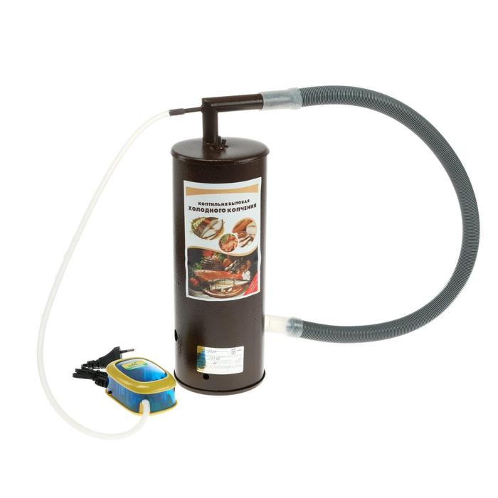 Коптильня холодного копчения Коптильня холодного копчения "Дым Дымыч" 01М, дымогенератор, 32 л, коричневая