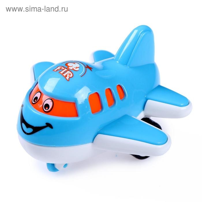 Самолет инерционный «Лайнер с глазками», МИКС Самолет инерционный «Лайнер с глазками», МИКС