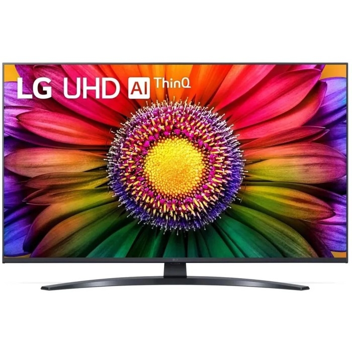 Телевизор LG 50UR81009LK.ARUB, 50 Телевизор LG 50UR81009LK.ARUB, 50", 3840x2160, DVB-T2/C/S2, HDMI 3, USB 2, Smart TV, чёрный
