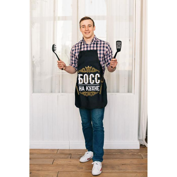 Фартук цветной Фартук цветной "Босс на кухне"