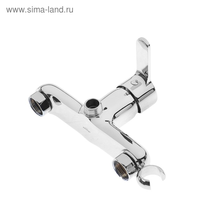 Смеситель Accoona A3167, однорычажный, с гигиенической лейкой, силумин, хром Смеситель Accoona A3167, однорычажный, с гигиенической лейкой, силумин, хром