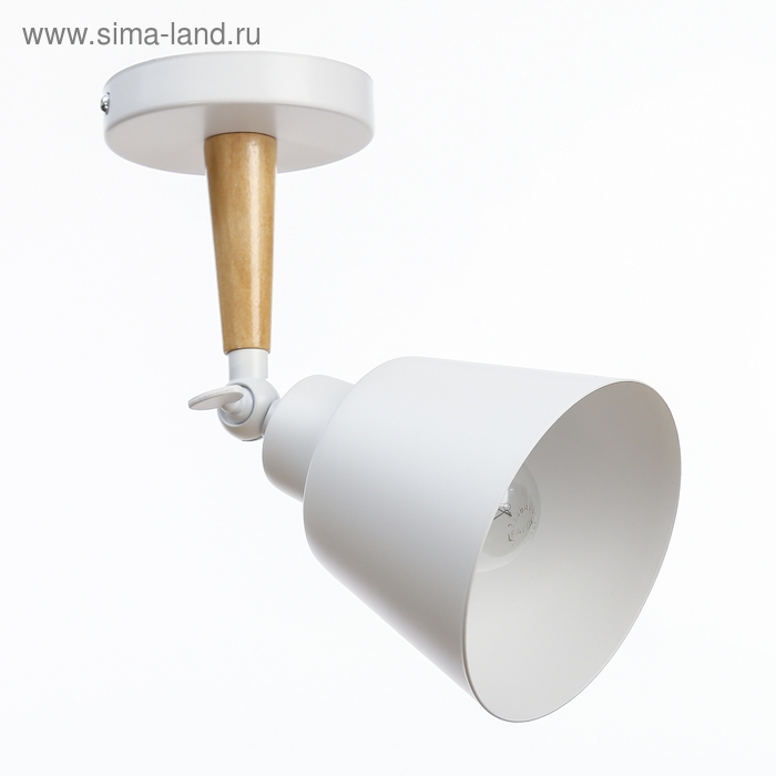 Спот Спот "Цилиндр малый" 1x40Вт E27 белый 12х20х20 см