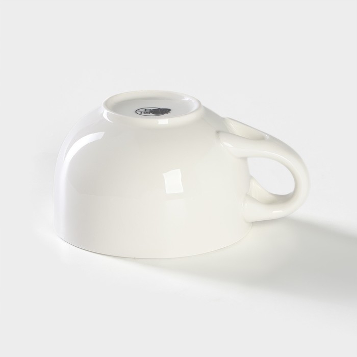 Супница фарфоровая с ложкой на бамбуковой подставке BellaTenero, 450 мл, 15×11,5×7,5 см, цвет белый Супница фарфоровая с ложкой на бамбуковой подставке BellaTenero, 450 мл, 15×11,5×7,5 см, цвет белый