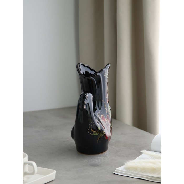 Ваза керамическая «Голубь», настольная, 25 см, микс Ваза керамическая «Голубь», настольная, 25 см, микс