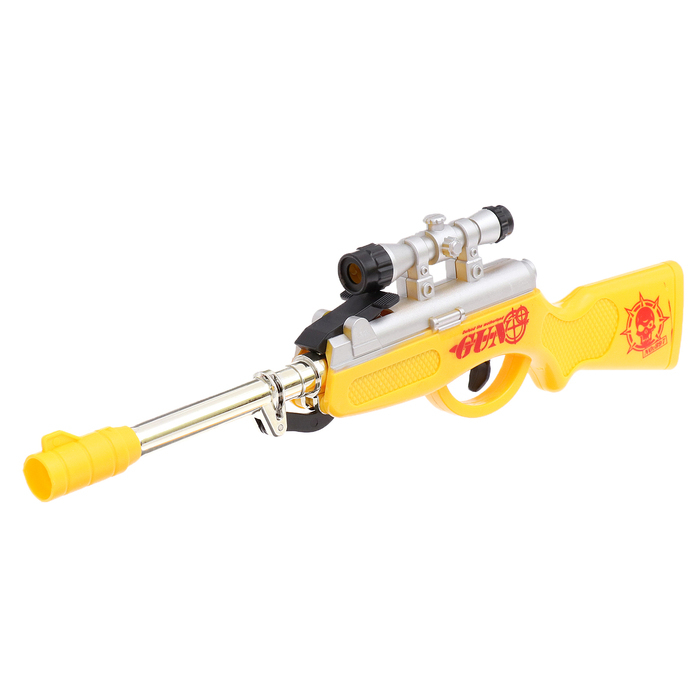 Детское оружие Ружье пневматическое «Снайпер», стреляет силиконовыми пулями, цвета МИКС Детское оружие Ружье пневматическое «Снайпер», стреляет силиконовыми пулями, цвета МИКС