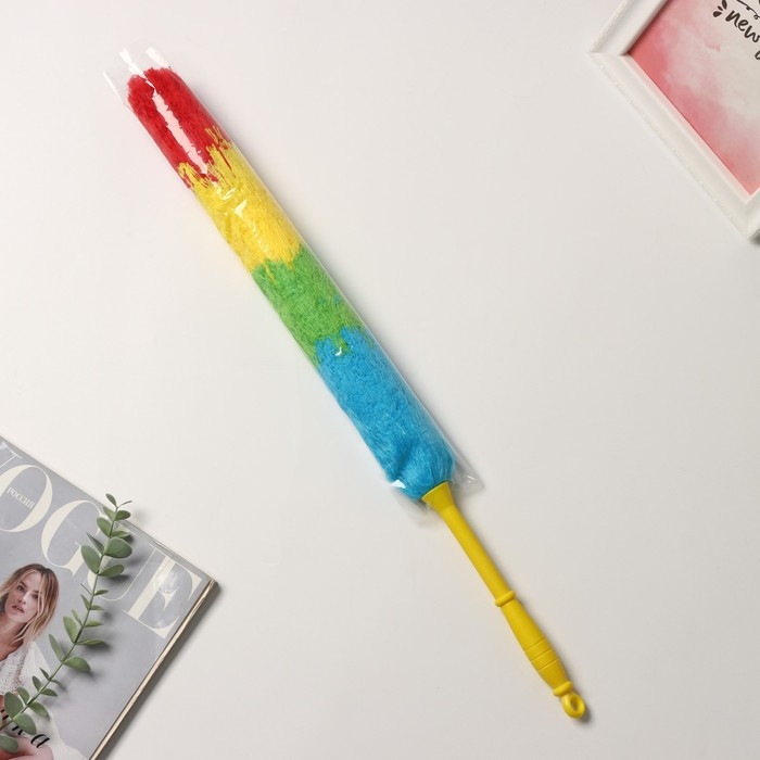 Щётка для удаления пыли Доляна, 57 см, микрофибра Щётка для удаления пыли Доляна, 57 см, микрофибра