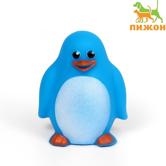 Игрушка пищащая Игрушка пищащая "Пингвин" для собак, 7,5 х 6 см
