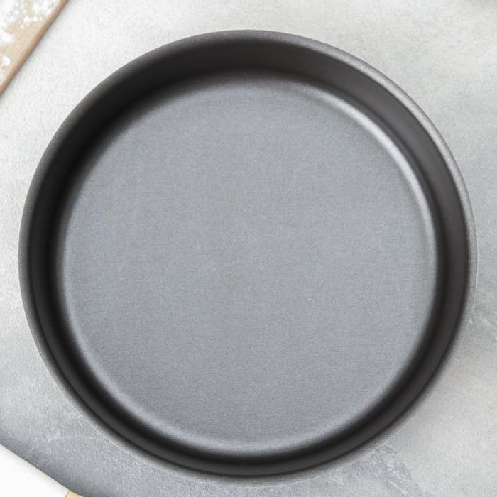 Форма для торта «Забава», 1,6 л, d=22 см, антипригарное покрытие, цвет бордовый Форма для торта «Забава», 1,6 л, d=22 см, антипригарное покрытие, цвет бордовый