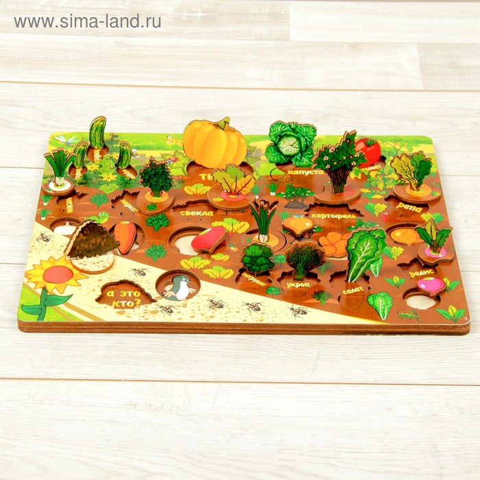 Набор «Овощи на грядке»