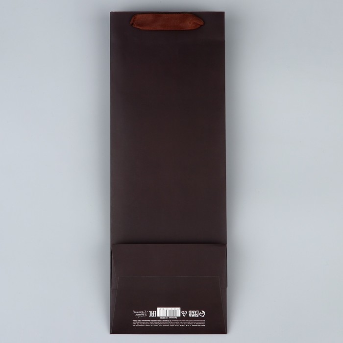 Пакет подарочный под бутылку, упаковка, «For you», 36 х 13 х 10 см Пакет подарочный под бутылку, упаковка, «For you», 36 х 13 х 10 см