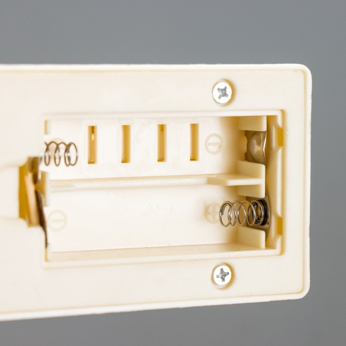 Ночник Ночник "Ночка" 5хLED 4000К 2хАА слоновая кость 20х12х5,5см RISALUX