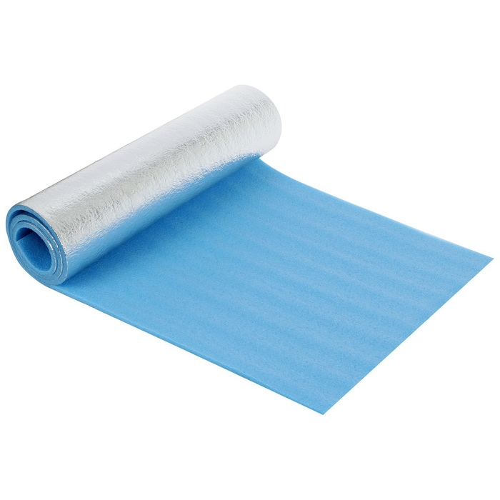 Коврик туристический maclay, с фольгой, 180х60х1 см, цвет голубой Коврик туристический maclay, с фольгой, 180х60х1 см, цвет голубой