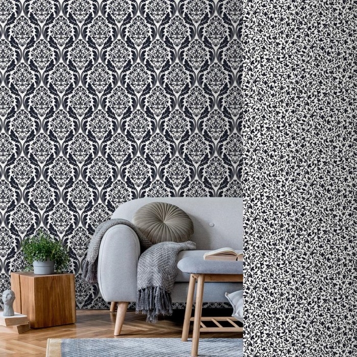 Обои акриловые на бумажной основе Саратовские обои П321-06 Рококо фон-Н, 0.53*10м Обои акриловые на бумажной основе Саратовские обои П321-06 Рококо фон-Н, 0.53*10м