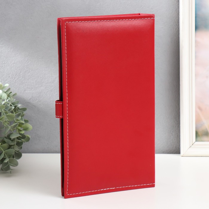 Фотоальбом на 300 фото 10х15 см Фотоальбом на 300 фото 10х15 см "Красный" кожзам 33х19х6 см