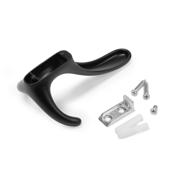 Крючок мебельный CAPPIO HOOK, трехрожковый, черный Крючок мебельный CAPPIO HOOK, трехрожковый, черный