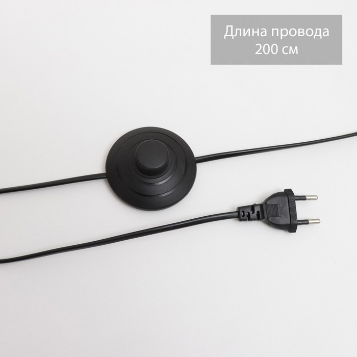 Торшер 41536/1 E27 40Вт черный