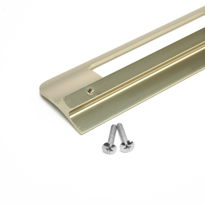 Ручка скоба мебельная RS1402, м/о=160, цвет сатиновое золото