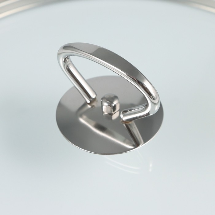 Кастрюля из нержавеющей стали «Грейт», 5,7 л, капсульное дно, индукция Кастрюля из нержавеющей стали «Грейт», 5,7 л, капсульное дно, индукция