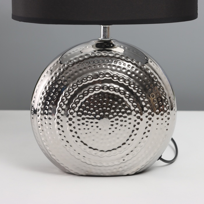 Лампа настольная 7515121TL/1 E27 40Вт серебро 24,5х24,5х37 см Лампа настольная 7515121TL/1 E27 40Вт серебро 24,5х24,5х37 см