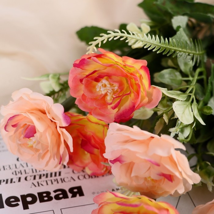 Букет Букет "Роза раскрытая" 5х32 см, микс