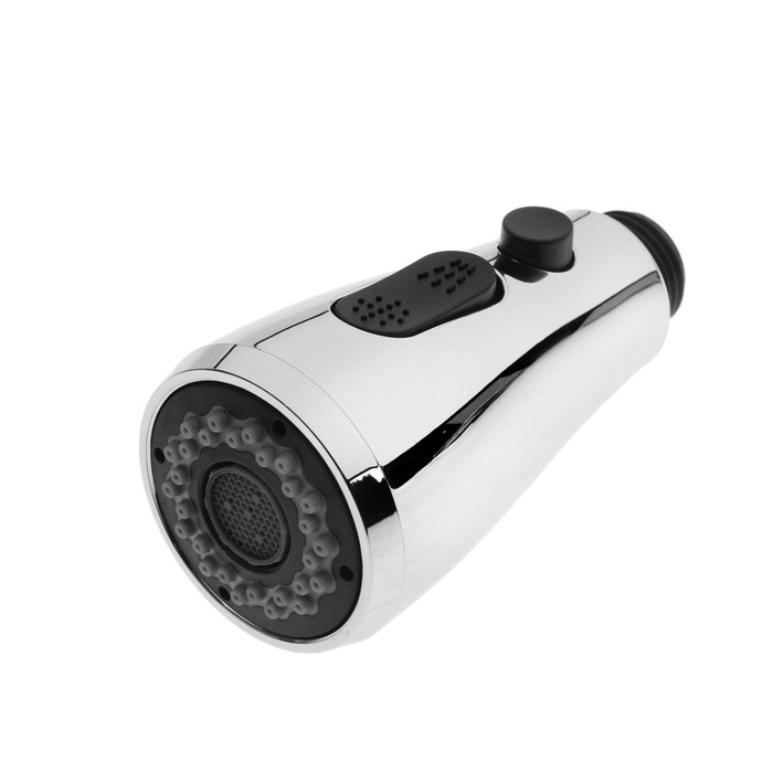 Лейка для кухонного смесителя Accoona A474, 2 режима, с кнопкой, хром Лейка для кухонного смесителя Accoona A474, 2 режима, с кнопкой, хром